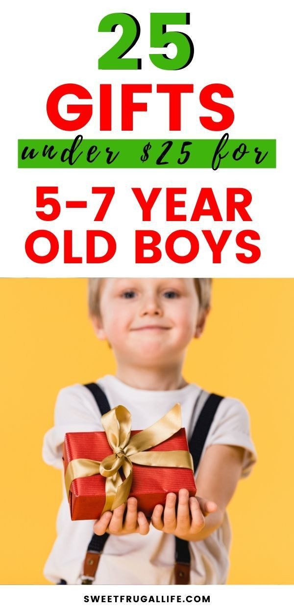 Boy Gift Ideas For Valentines
 25 Gift Ideas for 5 7 year old boys under $25 Sweet