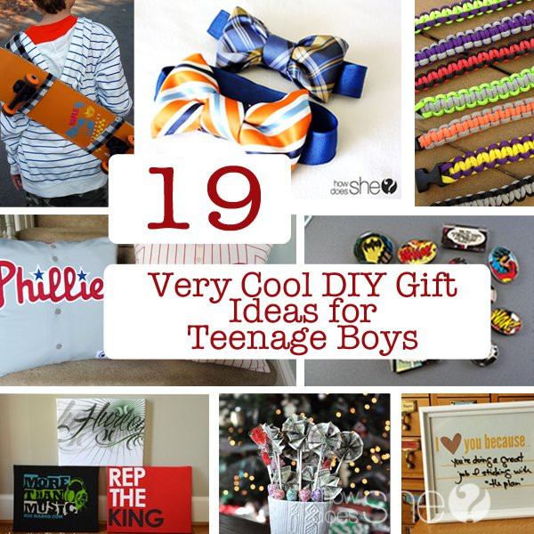 Boy Gift Ideas For Valentines
 19 Very Cool DIY Gift Ideas for Teenage Boys