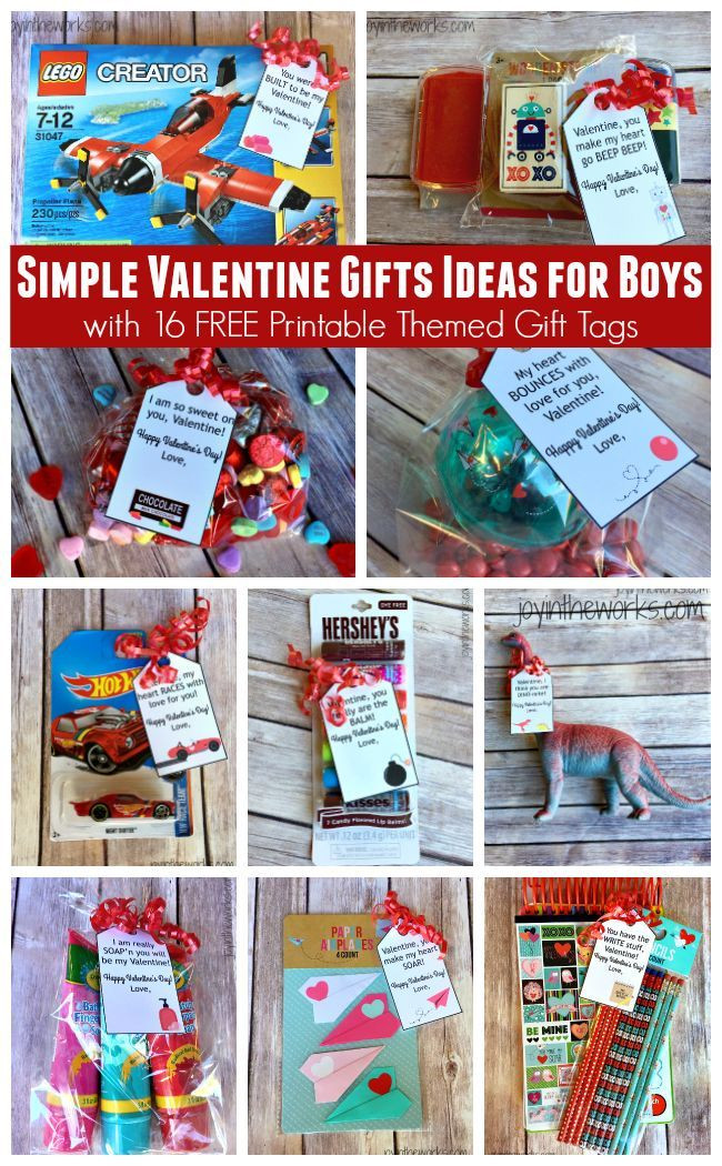 Boy Valentines Gift Ideas
 Simple Valentine Gift Ideas for Boys