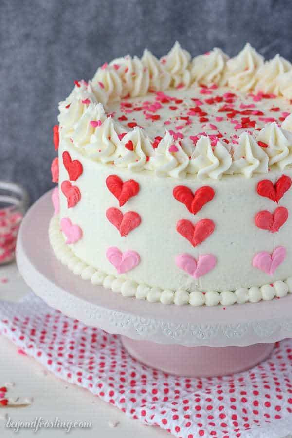Cakes For Valentines Day
 Valentine’s Day Ombre Heart Cake Beyond Frosting