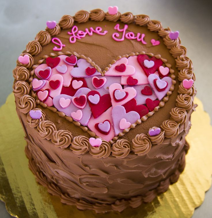 Cakes For Valentines Day
 26 best Valentine s Day Cakes images on Pinterest