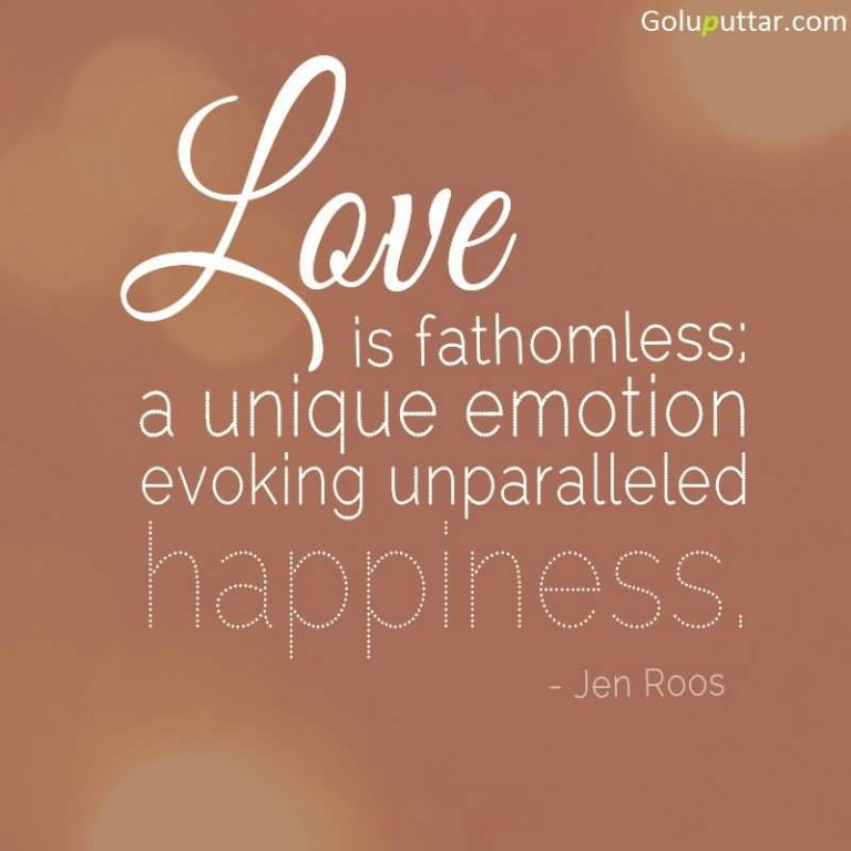 Cool Love Quotes
 Cool Love Quote It’s A Fathomless