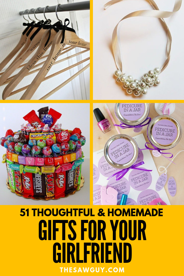 Crafty Gift Ideas For Girlfriend
 51 Thoughtful Homemade Gifts for Your Girlfriend The