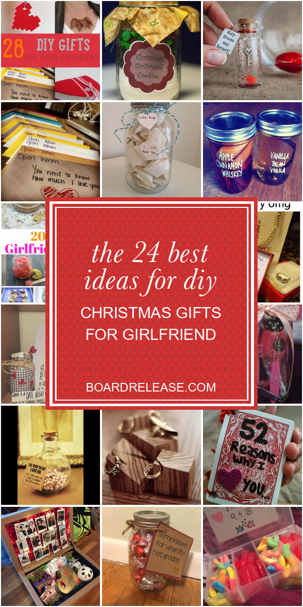 Crafty Gift Ideas For Girlfriend
 The 24 Best Ideas for Diy Christmas Gifts for Girlfriend