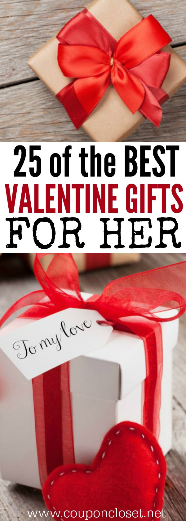 Creative Valentines Day Ideas For Her
 25 Valentine s Day ts for Her on a bud  Coupon Closet