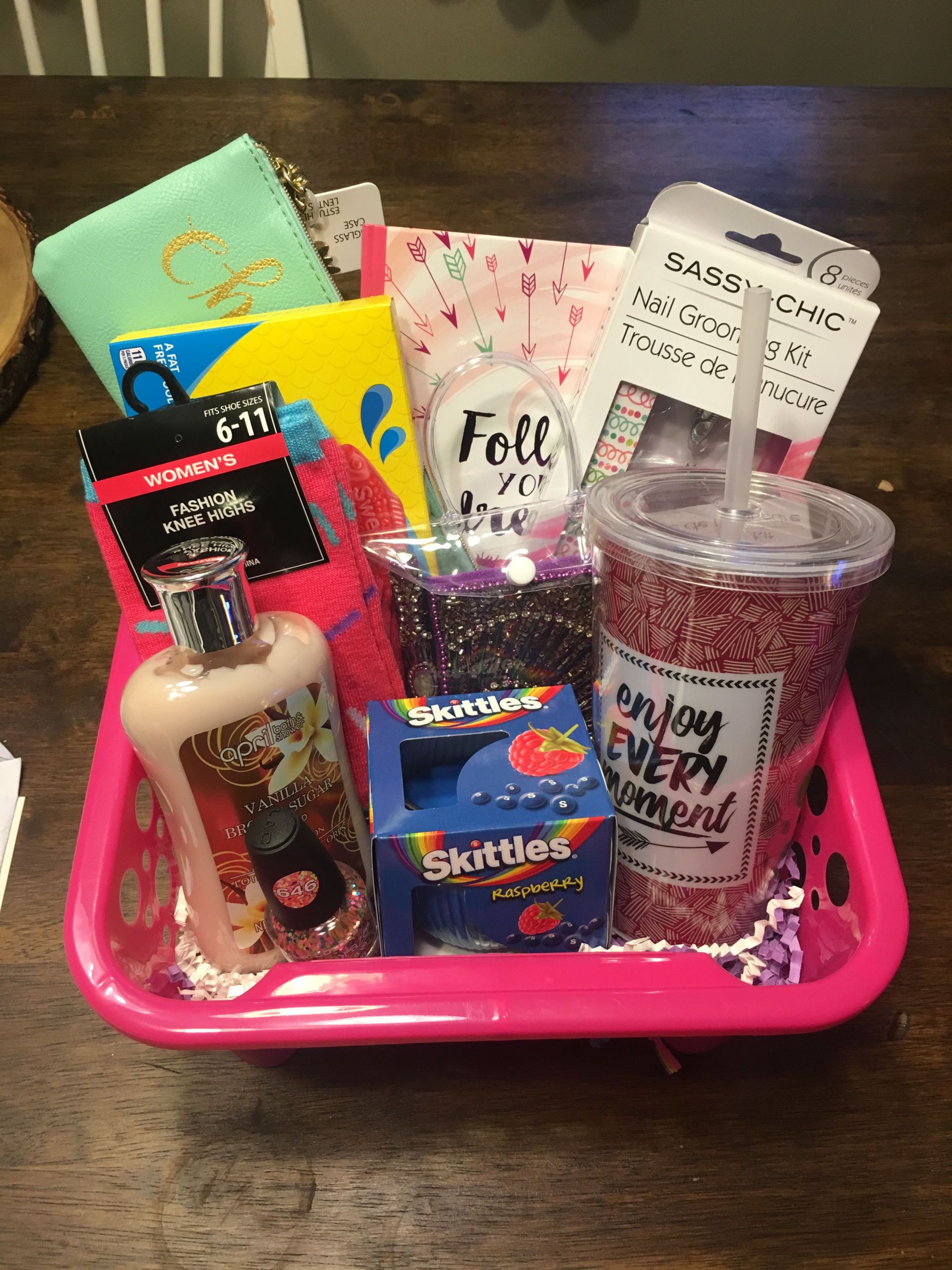 Cute Gift Ideas For Girls
 Cute Gift Basket Ideas For Teenage Girl Basket Poster