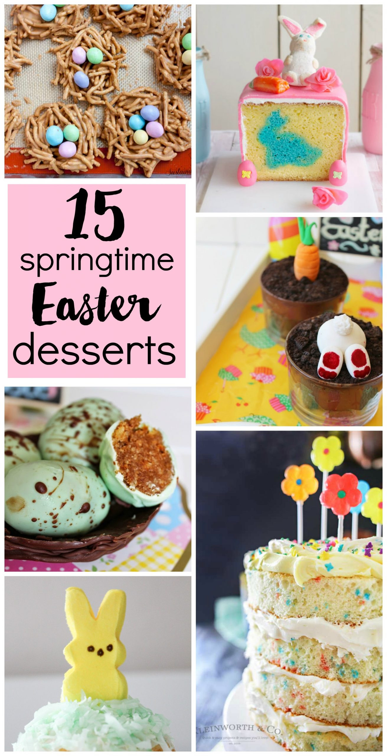 Desserts Recipes For Easter
 15 Springtime Easter Desserts A Savory Feast