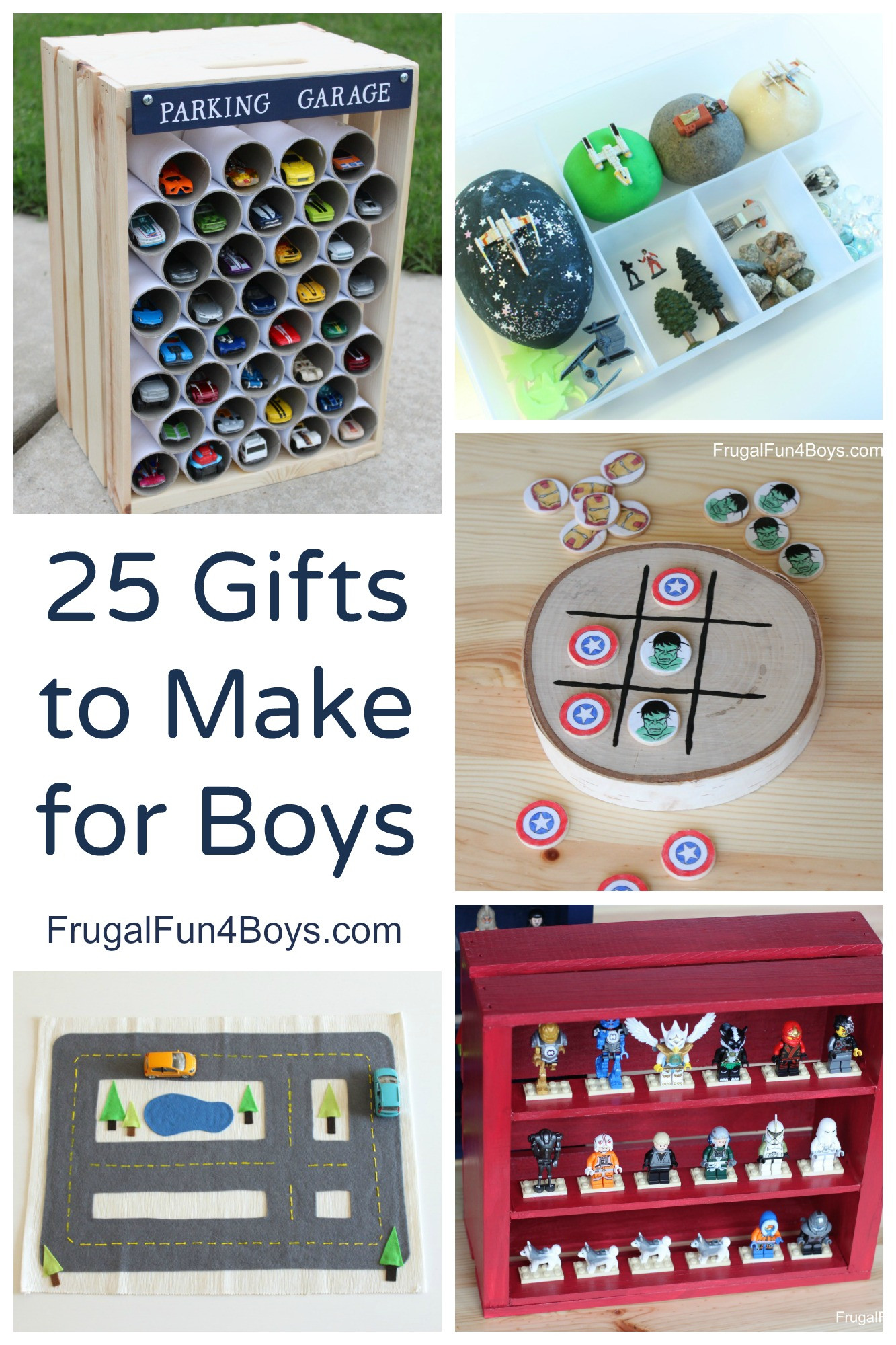 Diy Gift Ideas For Boys
 25 More Homemade Gifts to Make for Boys Frugal Fun For