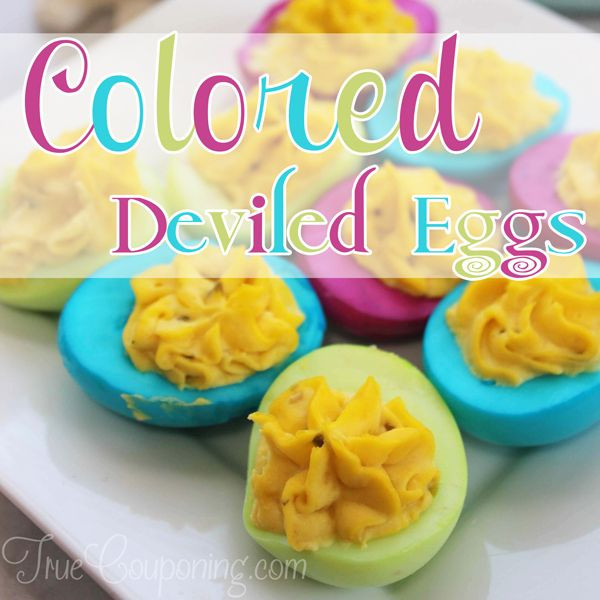 Easter Dyed Deviled Eggs
 Easter Deviled Eggs Recipe
