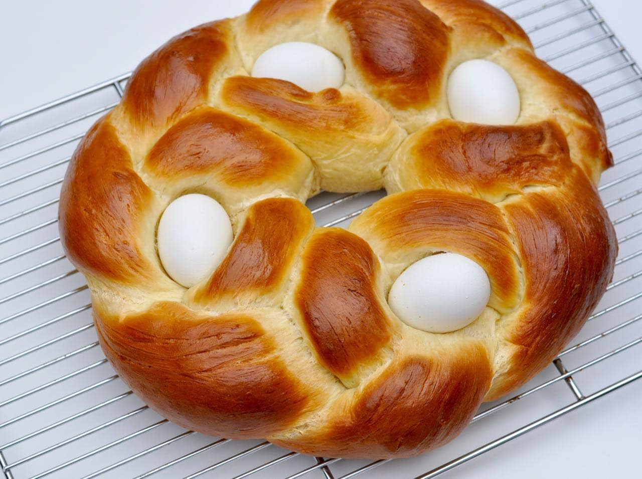 Easter Egg Bread Recipe
 Braided Easter Bread Make Life Lovely