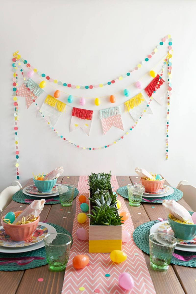 Easter Event Ideas
 Simple and Sweet DIY Easter Party Decorations on Love the Day