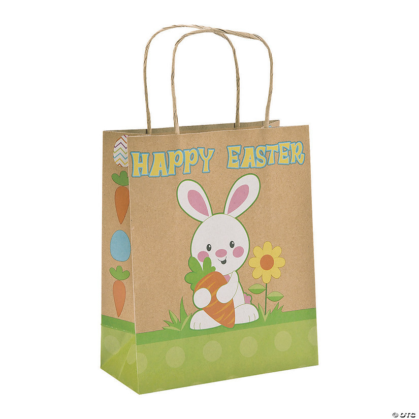 Easter Gift Bags
 Easter Kraft Paper Gift Bags