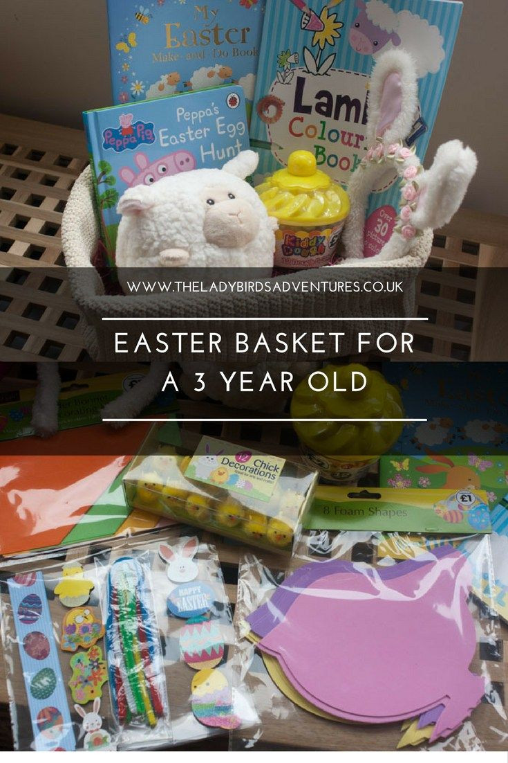 Easter Gifts For 3 Year Old
 Easter basket for a 3 year old