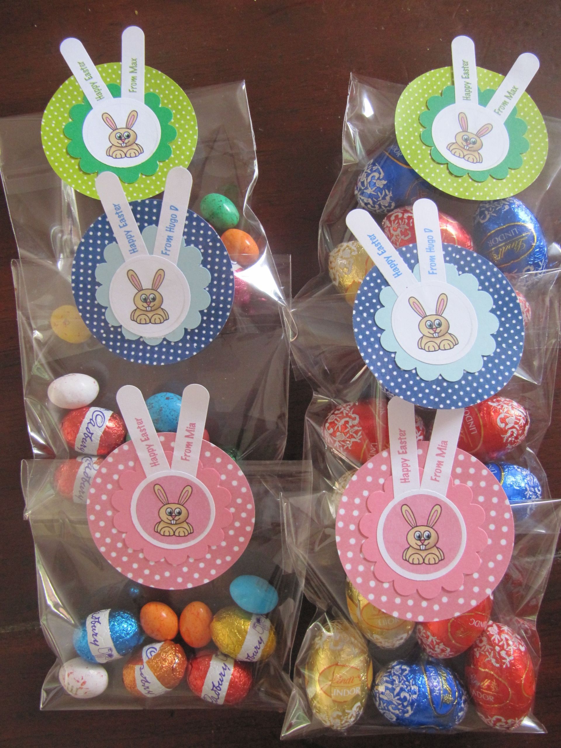 Easter Gifts For Friends
 Cute Easter Bunny Gift Tags ideal small ts for school