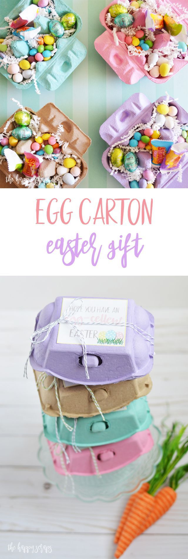 Easter Gifts For Friends
 Egg Carton Easter Gift