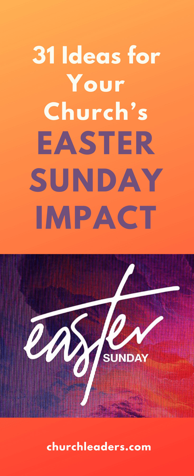 Easter Ideas For Church Program
 31 Ideas for Your Church s Easter Impact in 2021