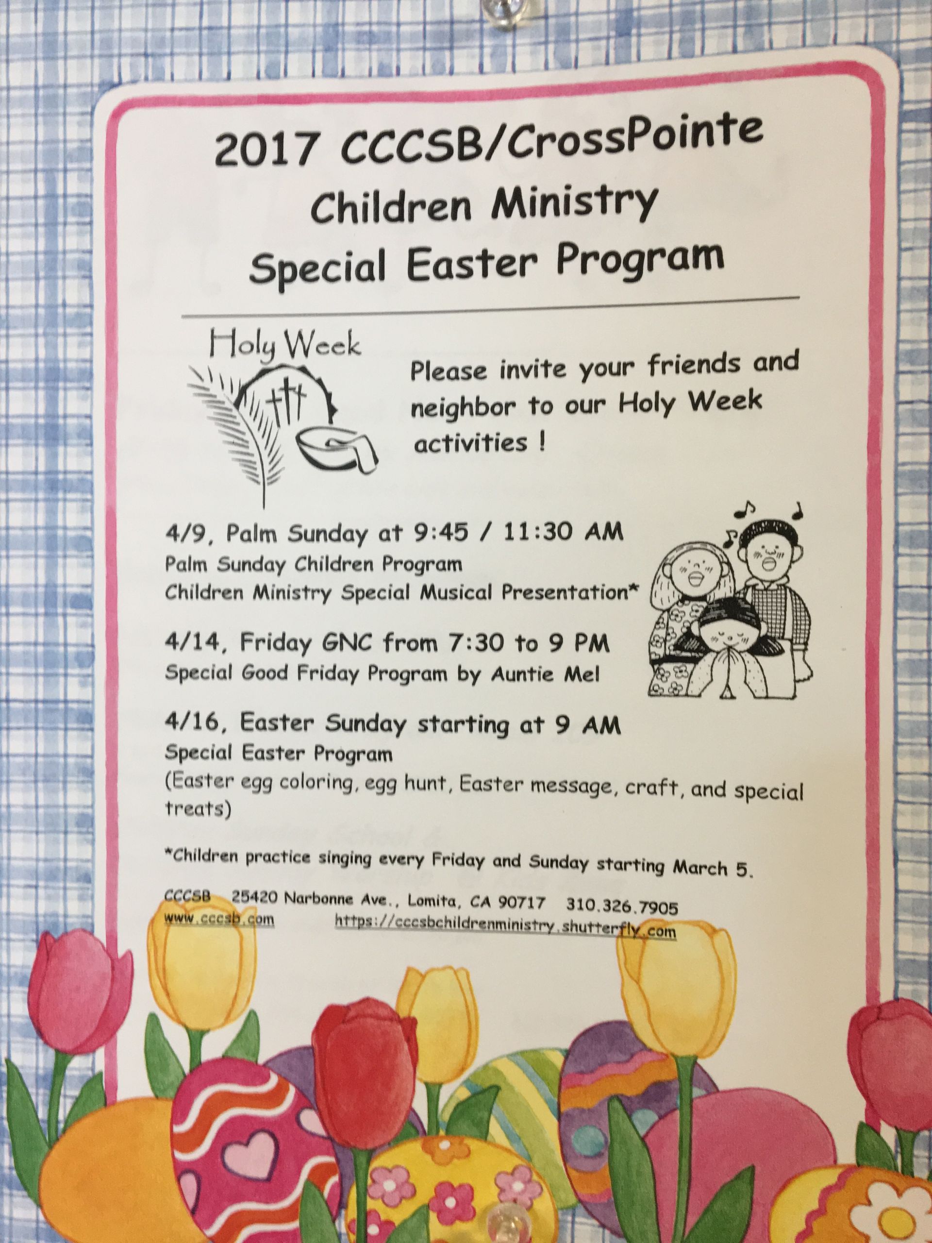 Easter Ideas For Church Program
 Children Ministry Special Easter Program 2017