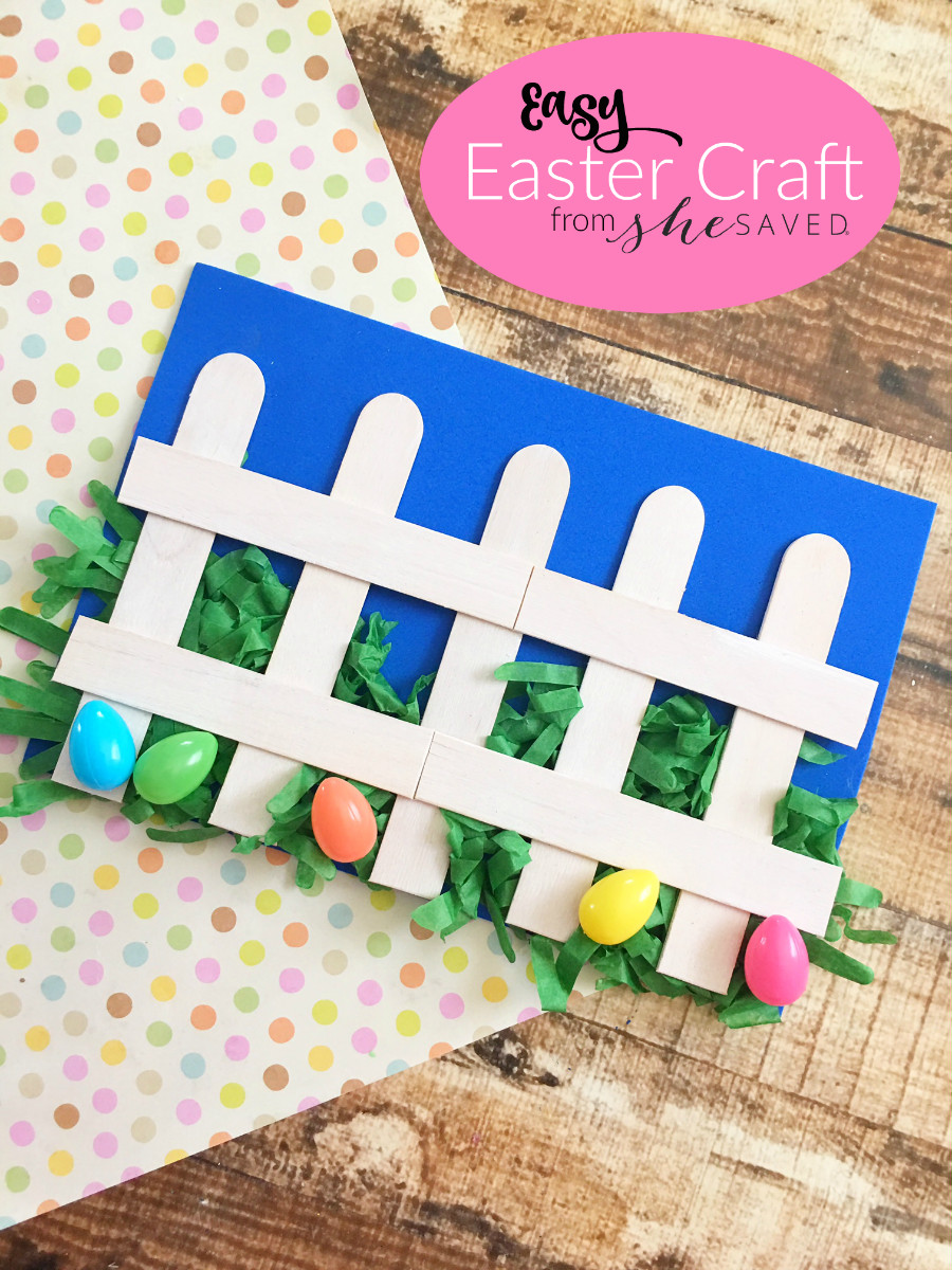 Easter Preschool Activities
 Easy Easter Craft for Preschool Easter Fence Project