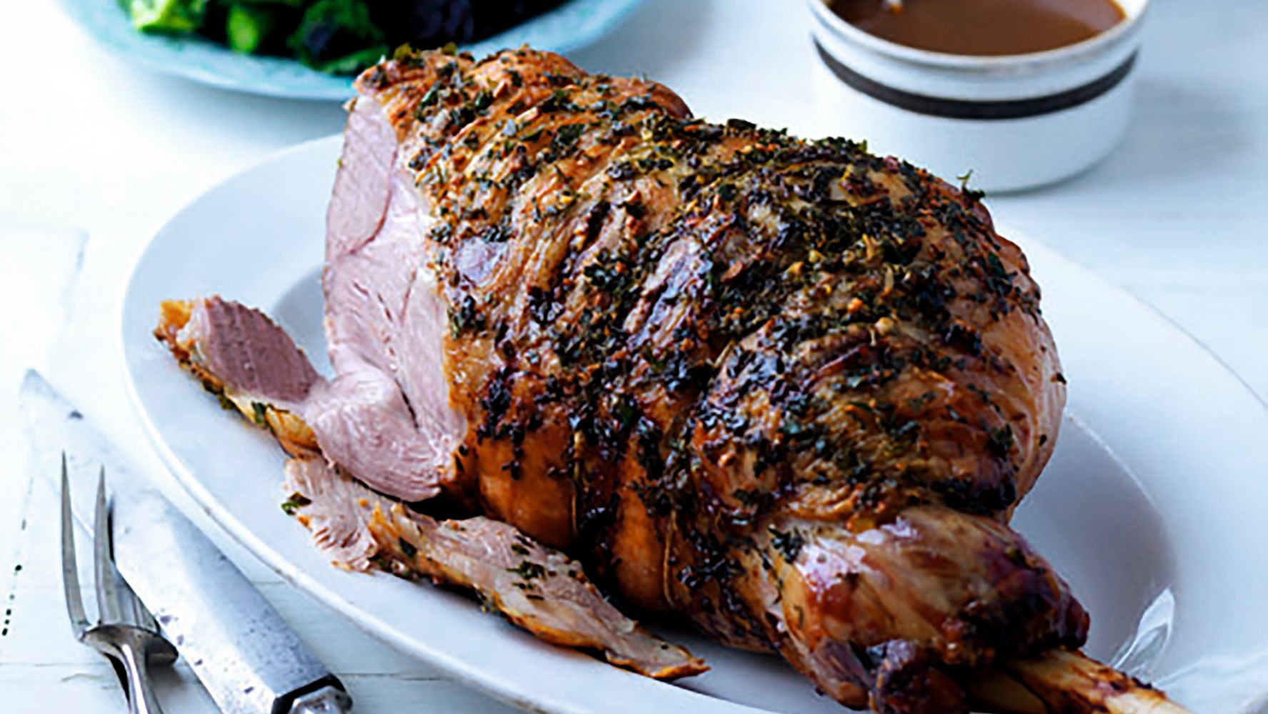 Easter Roast Lamb
 Easter Roast Lamb Recipe With Garlic And Herb Butter And