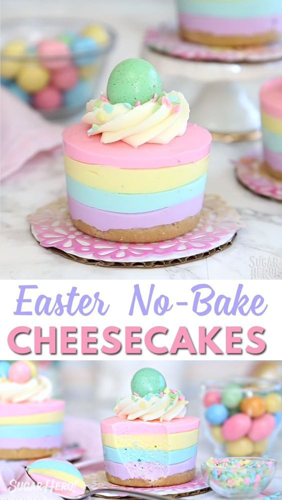 Fun Easy Easter Desserts
 Here s a super cute and easy Easter dessert No bake mini