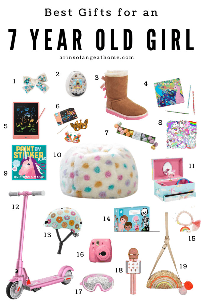 Gift Ideas For 14 Year Old Girls
 Best Gifts for 7 Year Old Girls arinsolangeathome