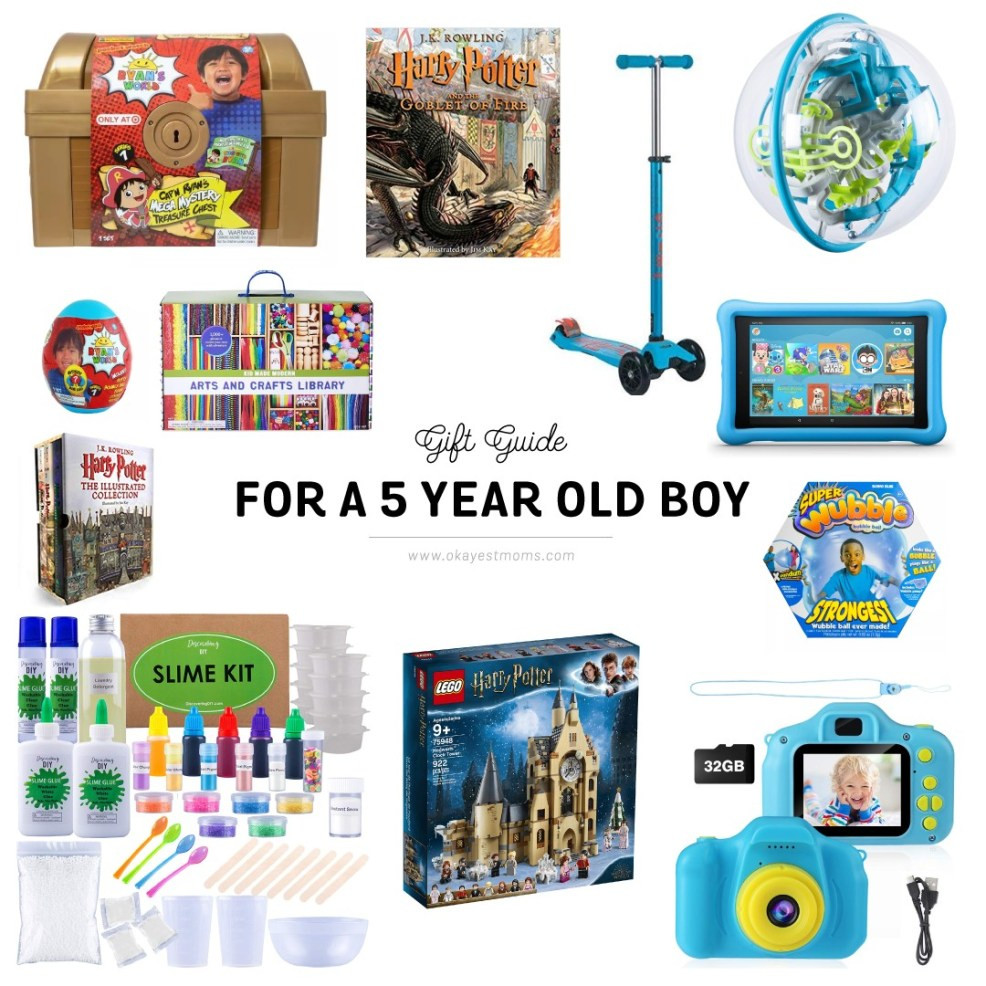 Gift Ideas For 5 Year Old Boys
 Holiday Shopping 5 Year Old Boy Gift Ideas – Okayest Moms