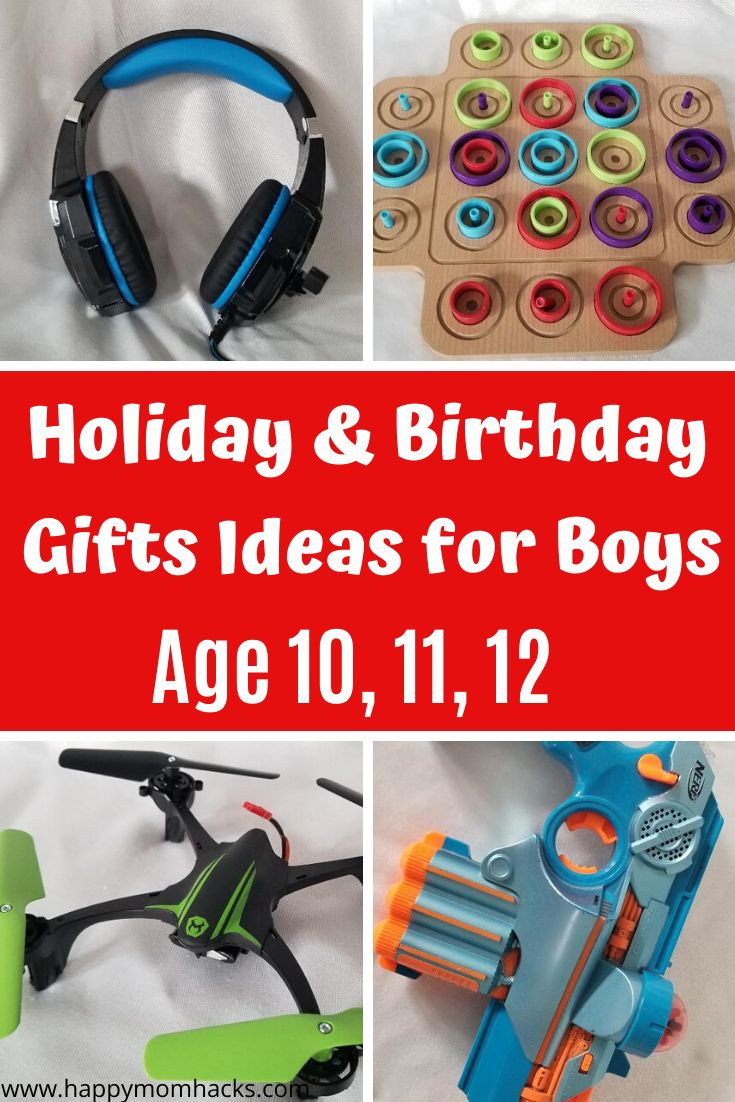 Gift Ideas For Boys Age 10
 20 Fun Gift Ideas for Boys Age 10 12 Best Gift Guide