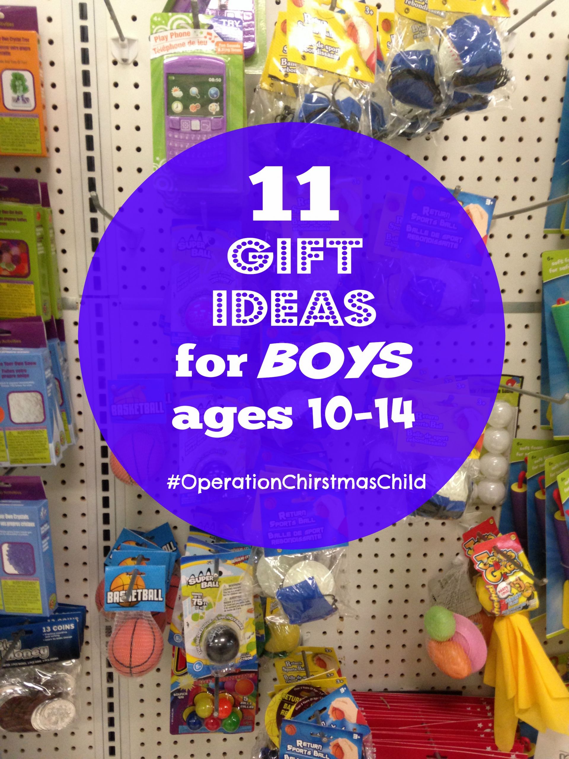 Gift Ideas For Boys Age 12
 Eleven Gift Ideas for Boys ages 10 14 Operation Christmas
