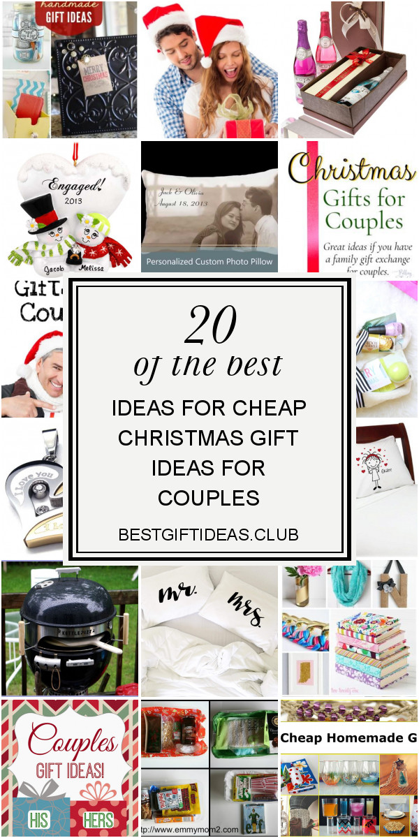 Gift Ideas For Married Couples
 20 the Best Ideas for Cheap Christmas Gift Ideas for