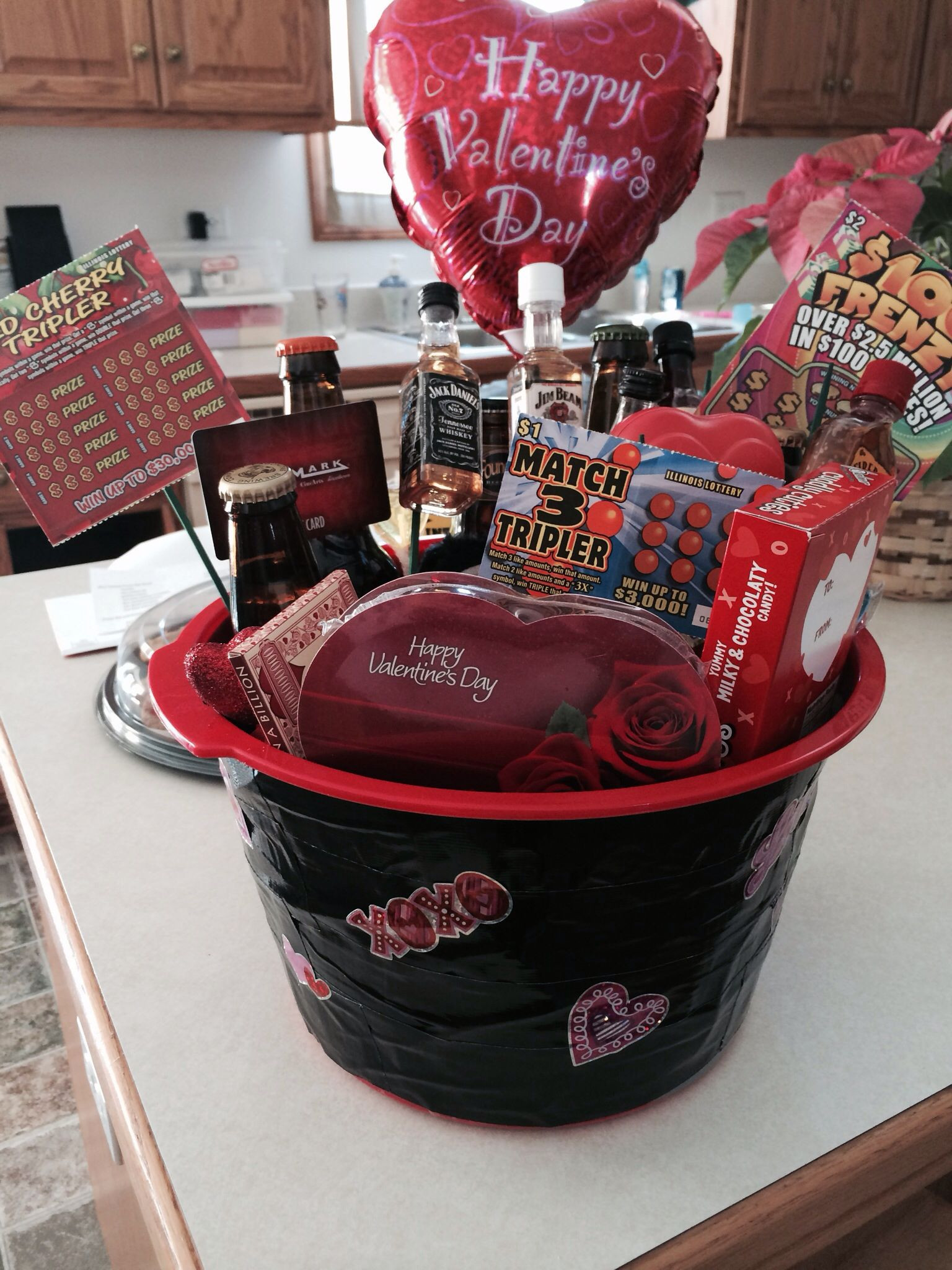 Gift Ideas For Men For Valentines Day
 Things To Put In A Guys Valentines Day Basket Basket Poster