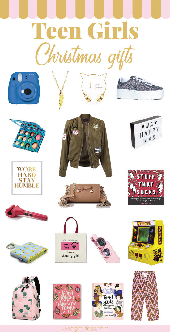 Gift Ideas For Teen Girls
 20 Trendy Christmas Gifts for Teenage Girls