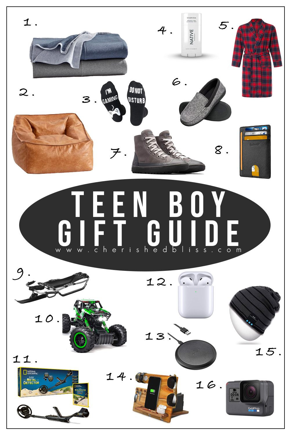 Gift Ideas For Tween Boys
 Teen Boy Christmas Gift Ideas
