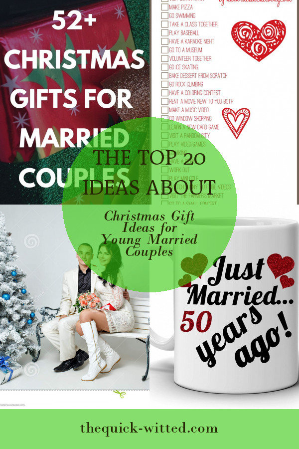 Gift Ideas For Young Married Couples
 The top 20 Ideas About Christmas Gift Ideas for Young