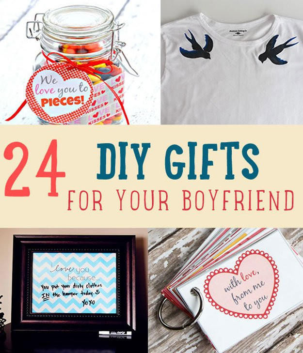 Gift Ideas To Get Your Boyfriend
 24 DIY Gifts For Your Boyfriend