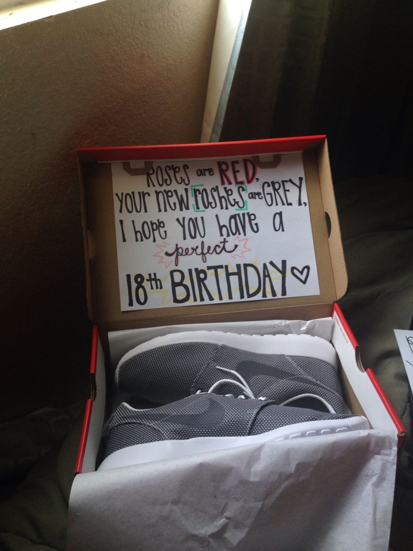 Gift Ideas To Get Your Boyfriend
 Cute birthday present idea