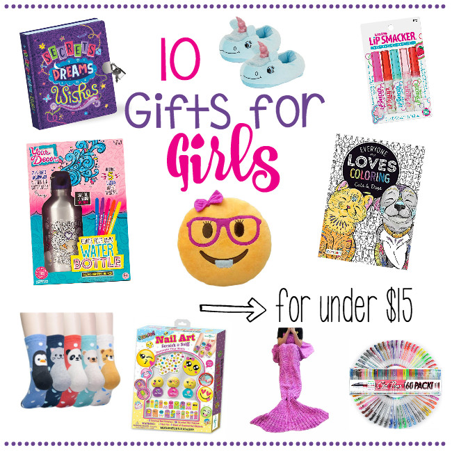 Girls Gift Ideas Age 10
 10 Gifts for Girls for Under $15 – Fun Squared