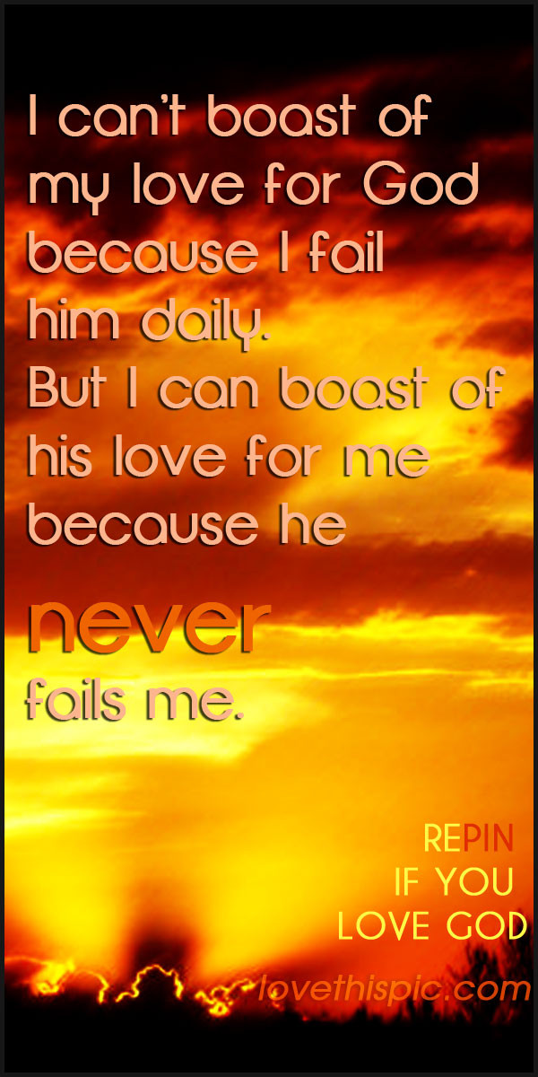God Quotes On Love
 GOD S LOVE s and for