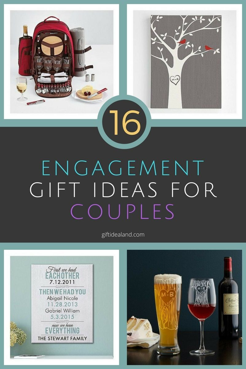 Good Gift Ideas For Couples
 16 Great Engagement Gift ideas For Couples
