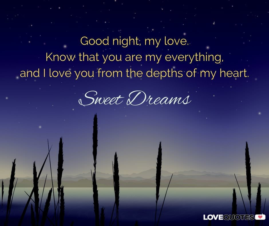 Goodnight Love Quotes
 50 Pics of Good Night my Love Greetings Quotes and