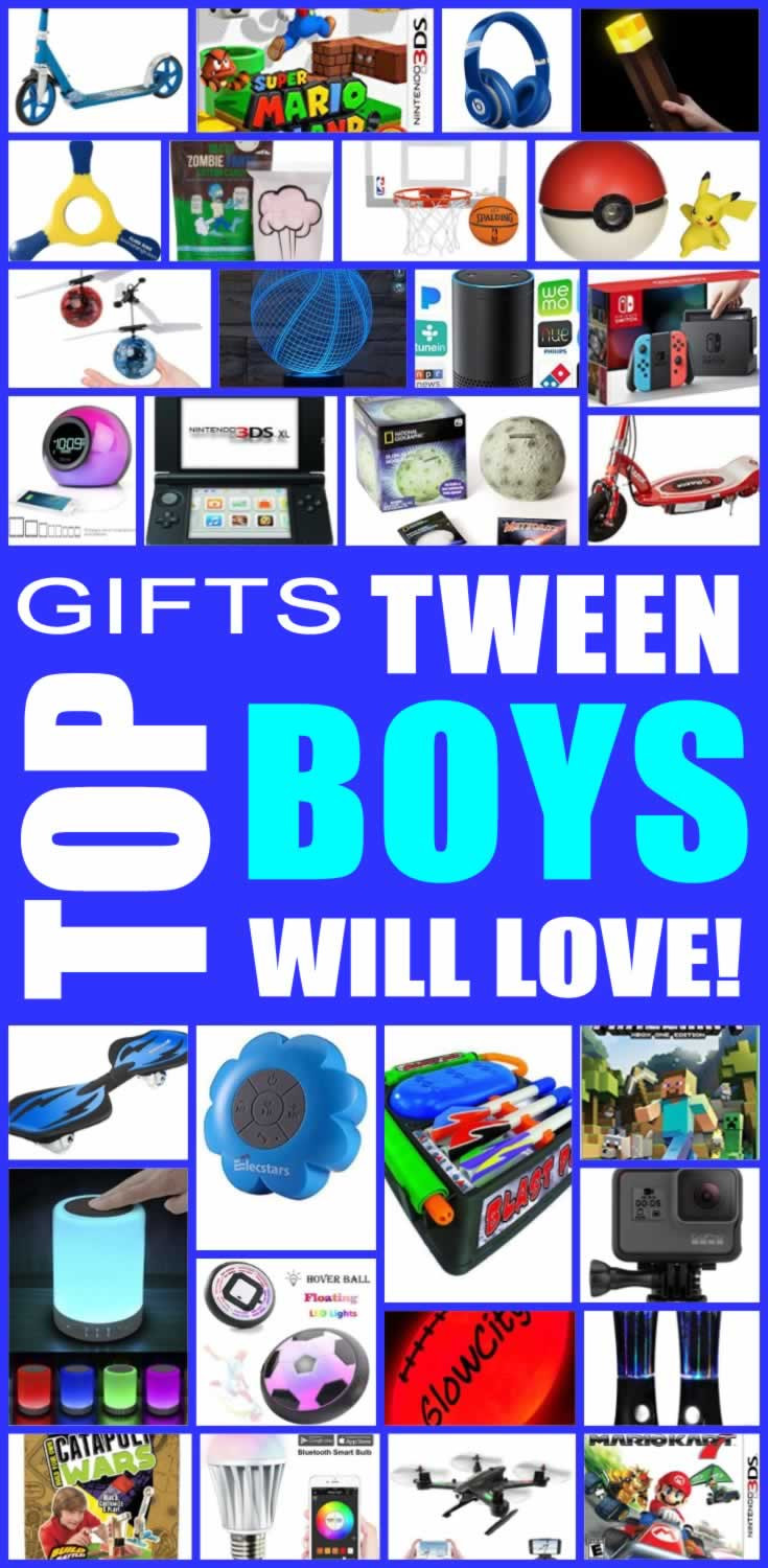 Great Gift Ideas For Boys
 Top Gifts Tween Boys Will Love