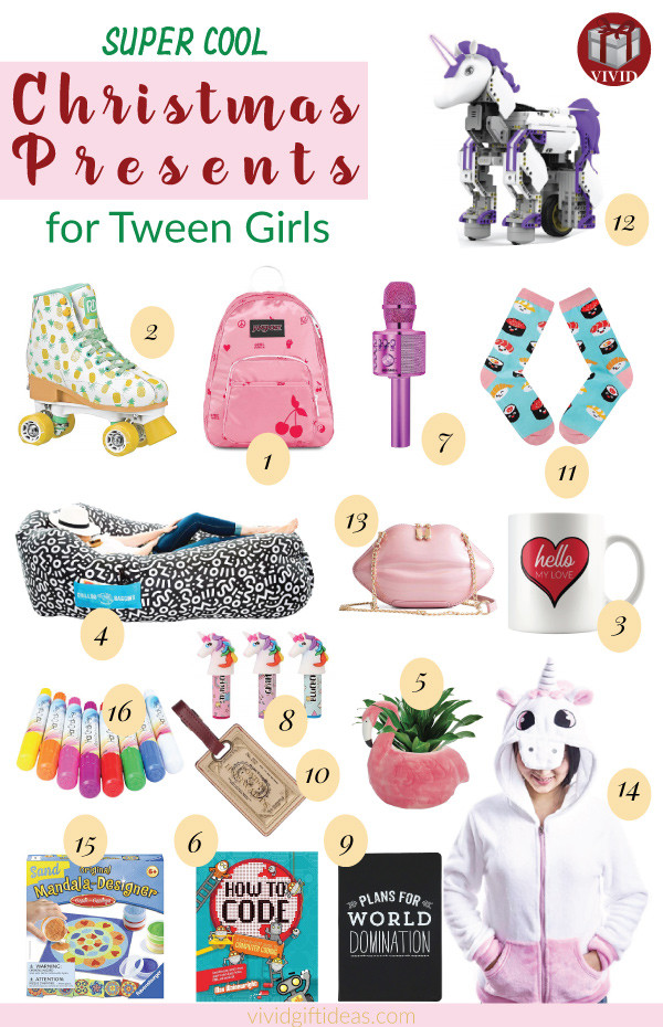 Great Gift Ideas For Girls
 Top 16 Christmas Gift Ideas for Tween Girls Aged 9 12