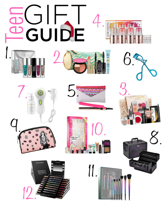 Great Gift Ideas For Girls
 12 Teenage Girl Gifts for Christmas Beauty & Makeup Edition
