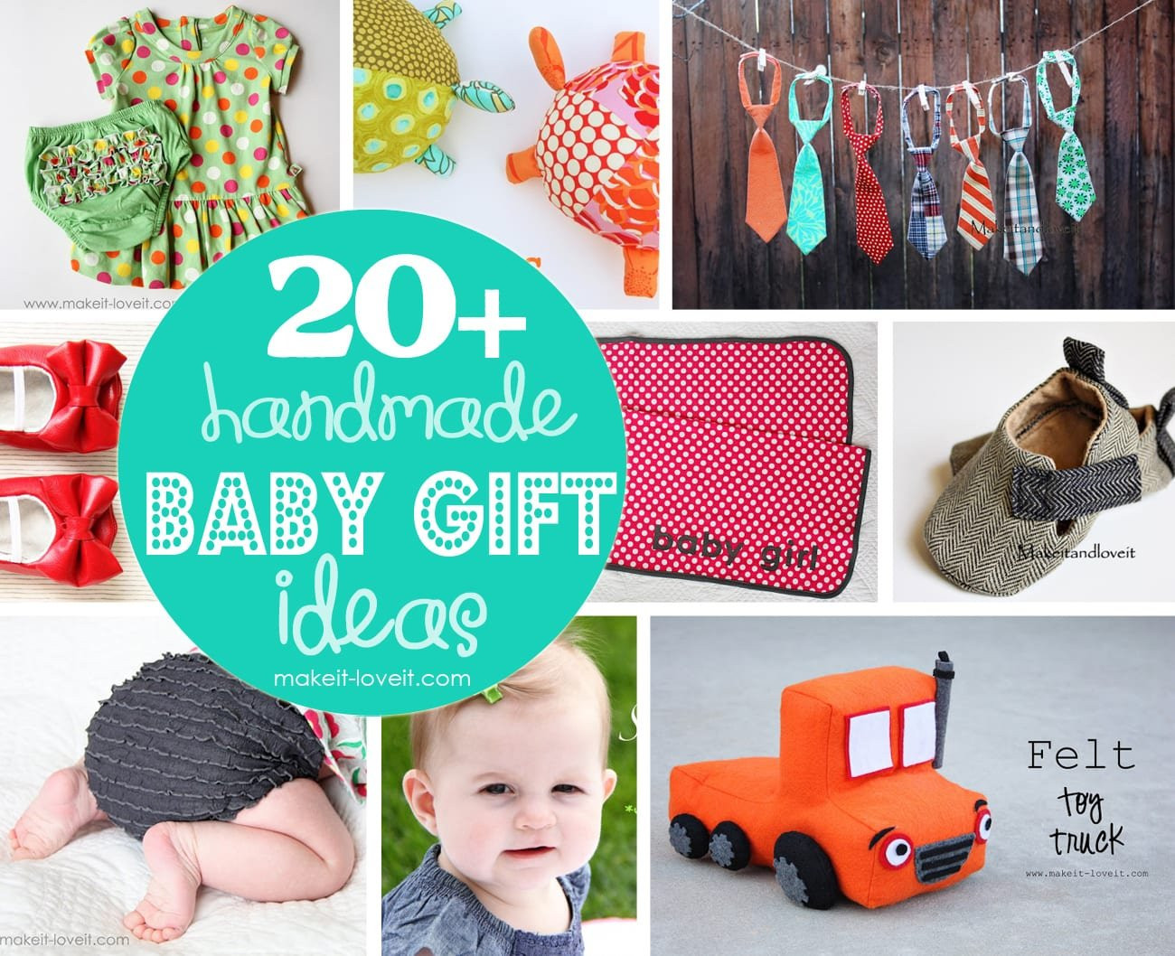 Homemade Gift Ideas For Boys
 20 Handmade Baby Gift Ideas