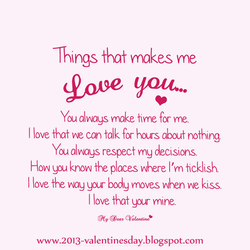 I Love You Romantic Quotes
 Sayings on Love I love you Quotes for Valentines day 2016