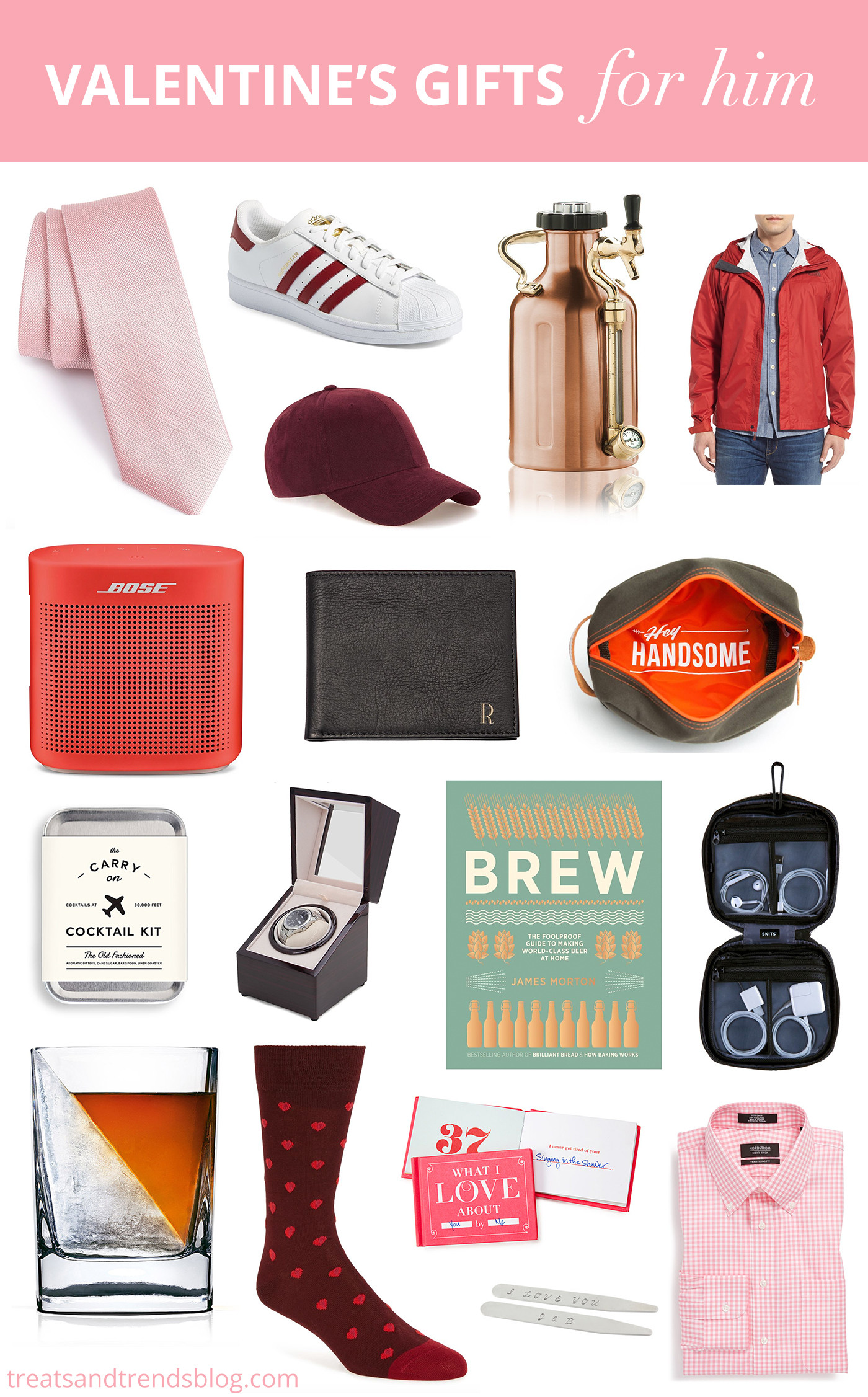 Ideas For Valentines Gift For Him
 Valentine s Day Gifts For Him Treats and Trends