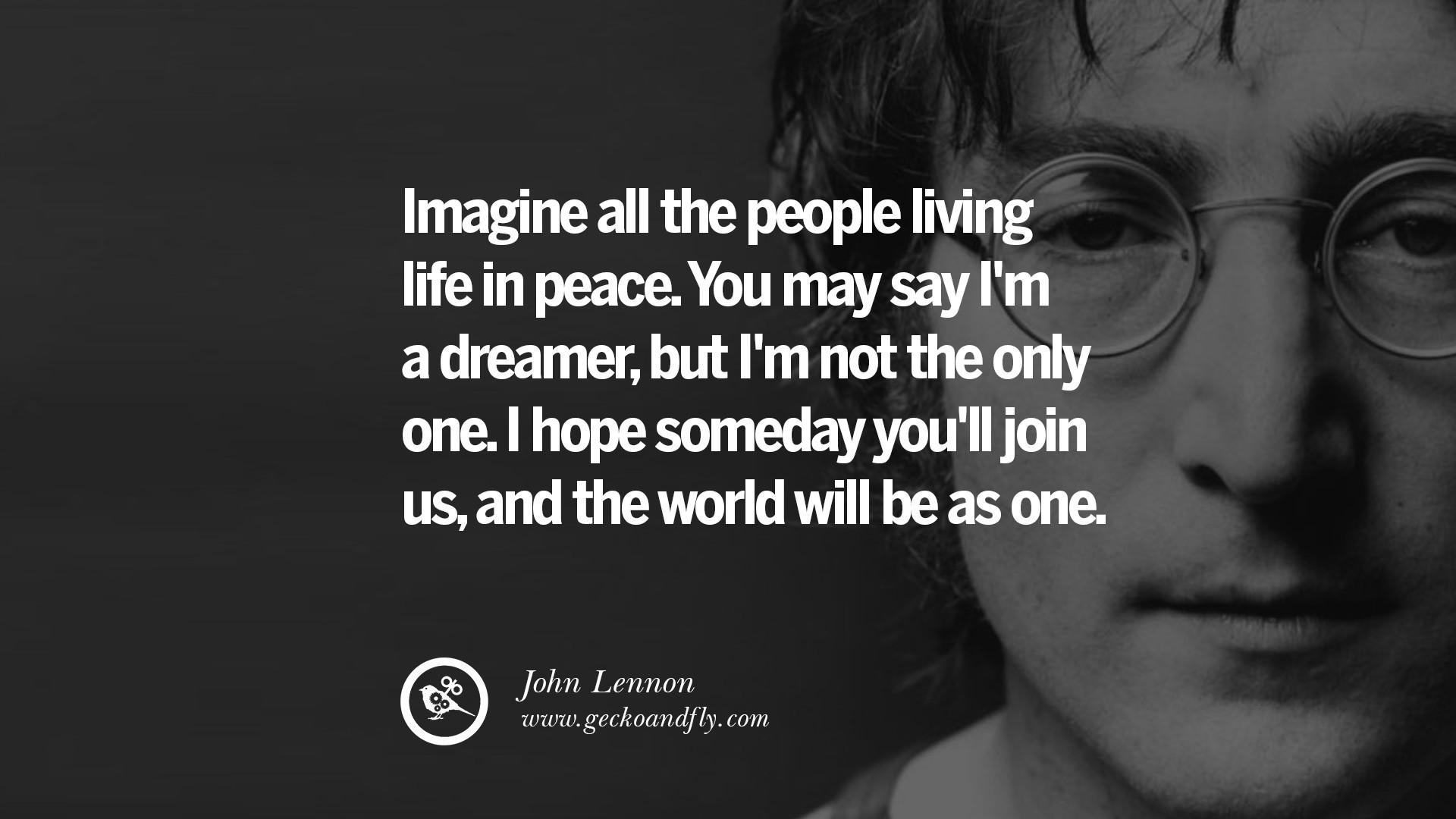 John Lennon Love Quotes
 15 John Lennon Quotes Love Imagination Peace And Death