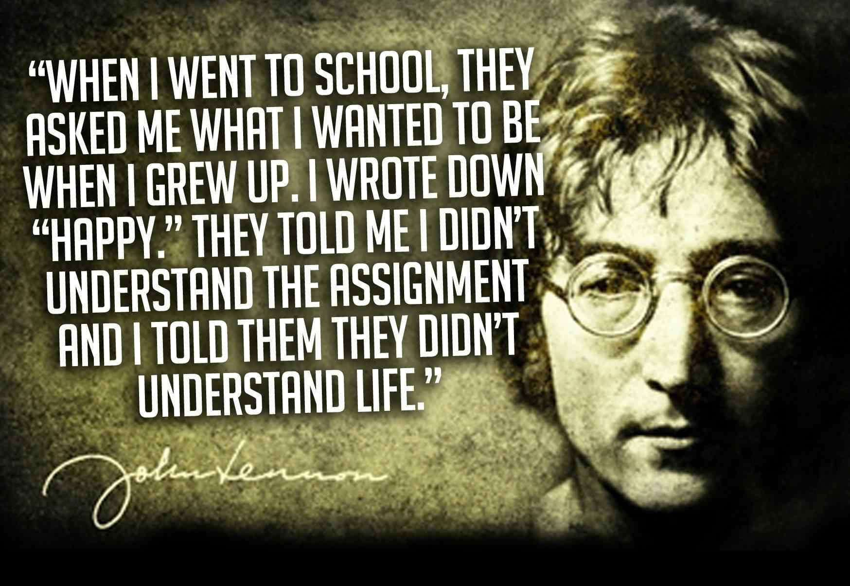 John Lennon Love Quotes
 10 John Lennon quotes everyone should read