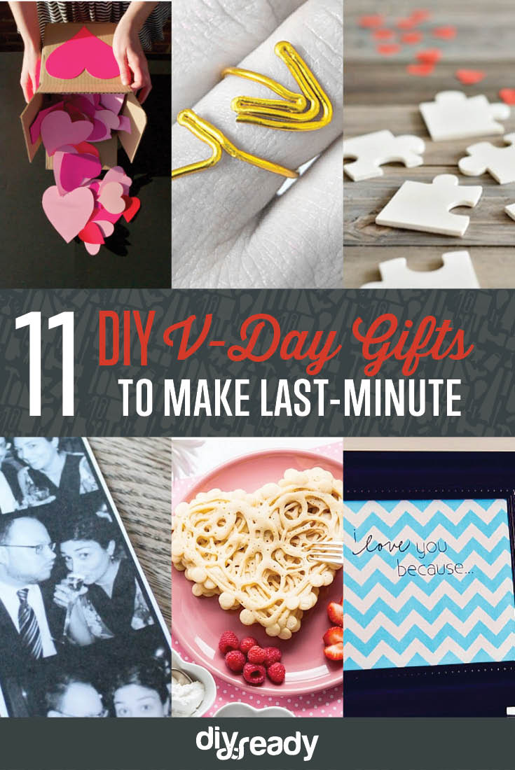 Last Minute Valentine Day Gift Ideas
 10 Last Minute DIY Valentine s Day Gifts
