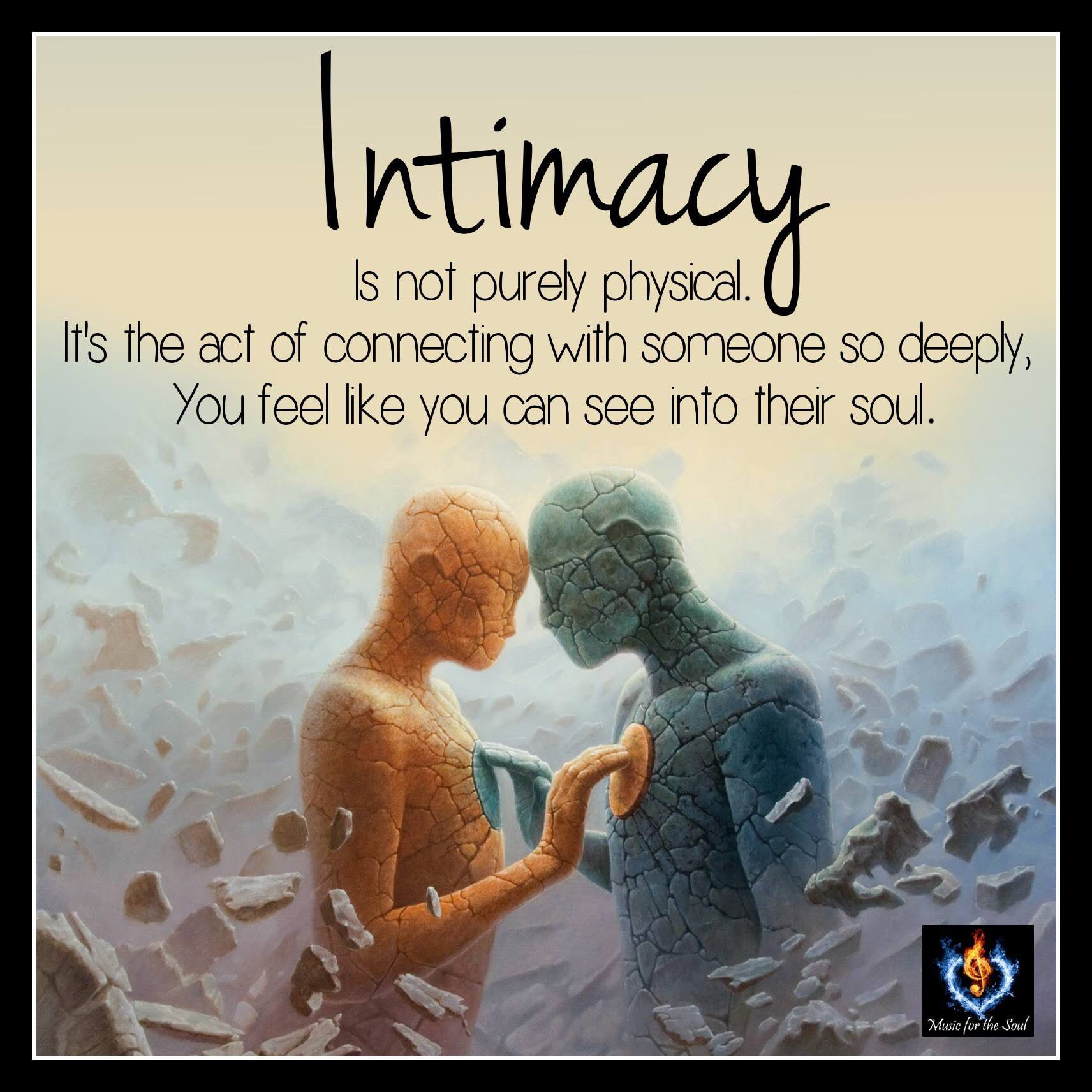 Love Connection Quotes
 Intimacy soul connection
