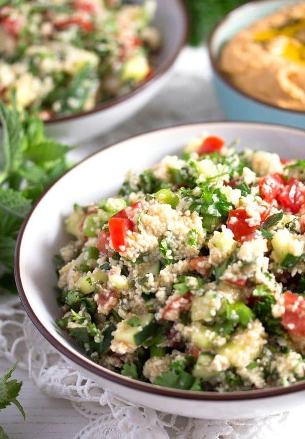 Middle Eastern Salad Recipes
 Tabbouleh or Tabouli Mediterranean Middle Eastern